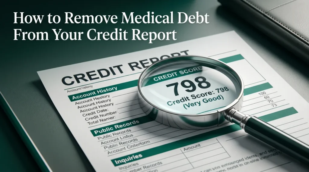 How To Remove Medical Debt From Credit Report