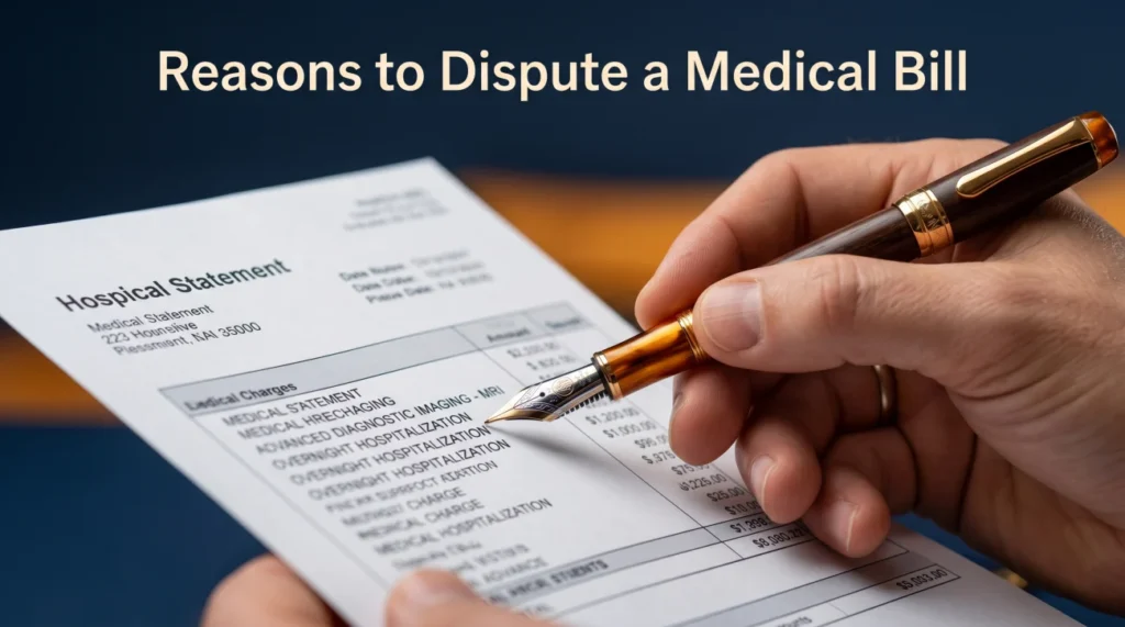 Reasons To Dispute A Medical Bill