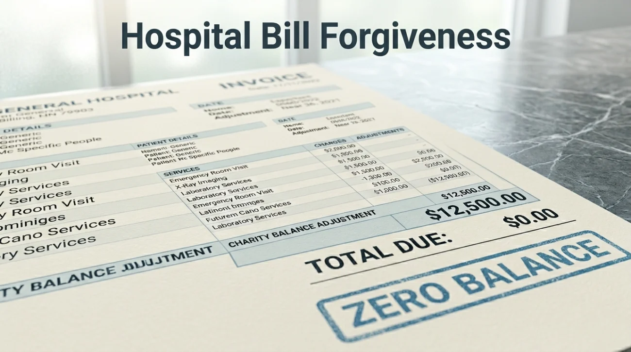 Hospital Bill Forgiveness