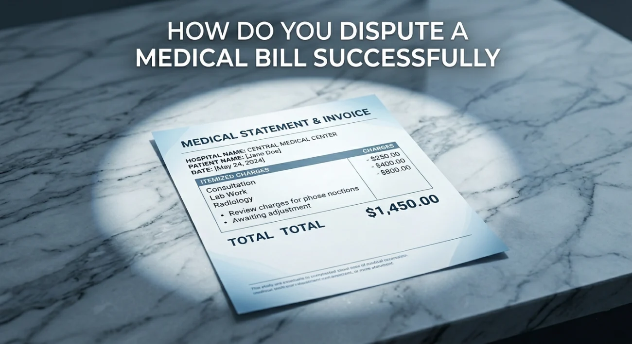 How Do You Dispute A Medical Bill Successfully