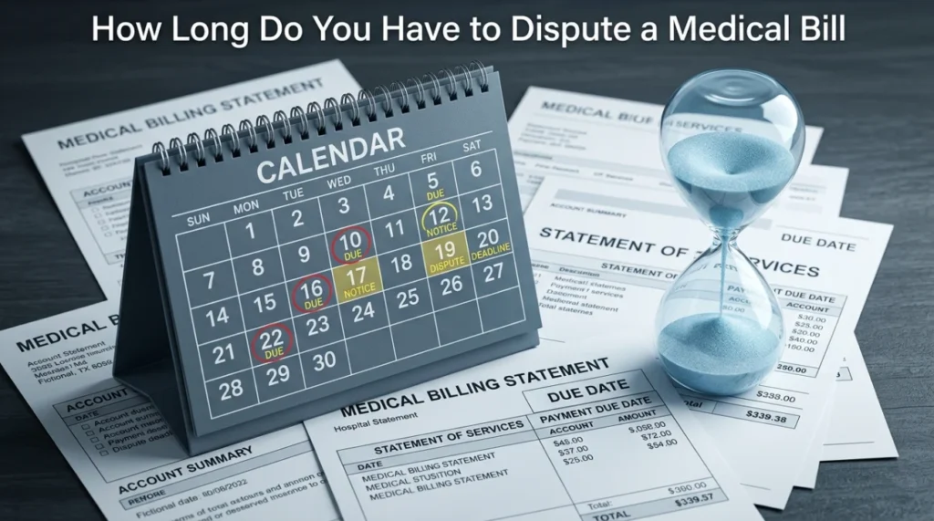 How Long Do You Have To Dispute A Medical Bill