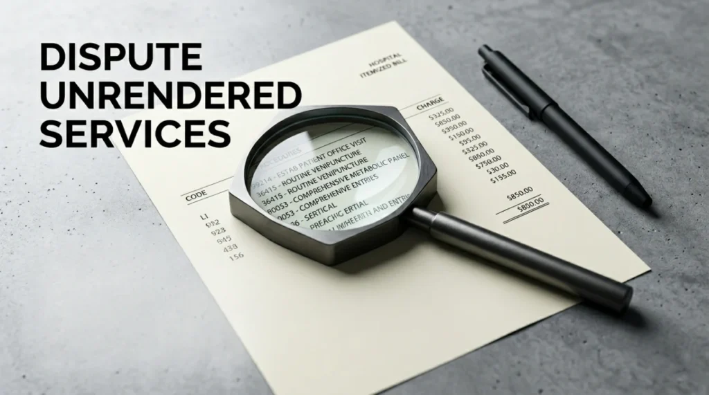 How To Dispute A Medical Bill For Services Not Rendered