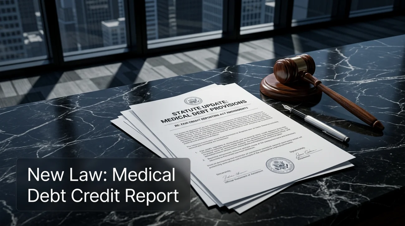 New Law Medical Debt Credit Report