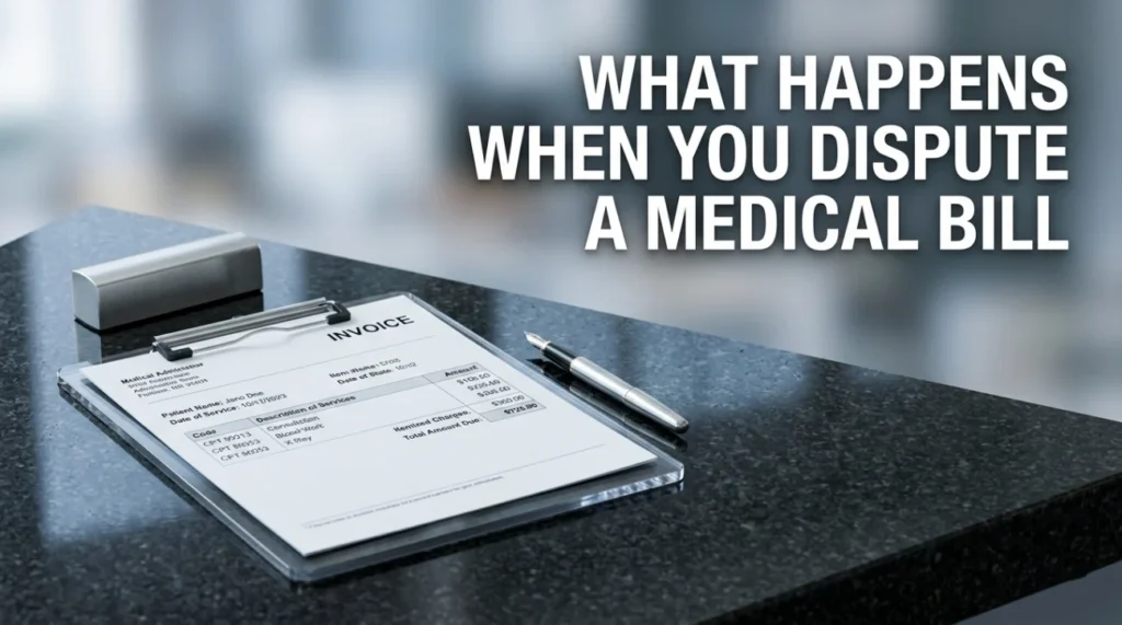 What Happens When You Dispute A Medical Bill