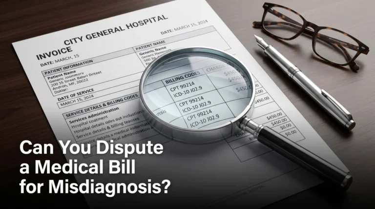 Can You Dispute a Medical Bill for Misdiagnosis? What’s a Billing Dispute vs a Medical Claim