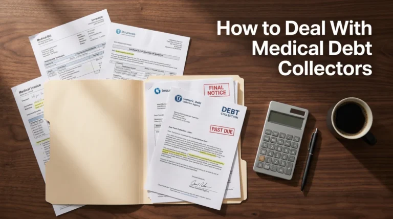 How to Deal With Medical Debt Collectors: A Strategy Built on How They Actually Think