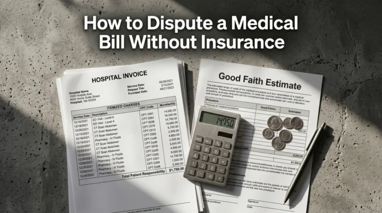 How to Dispute a Medical Bill Without Insurance: Rights for Self-Pay Patients