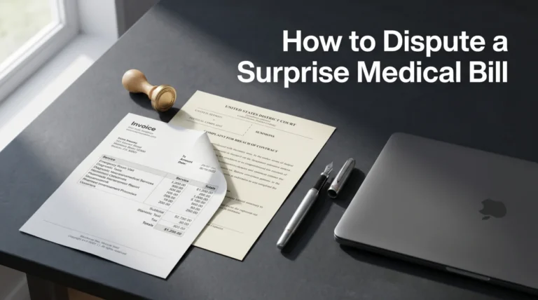 How to Dispute a Surprise Medical Bill: The Federal Process Step by Step