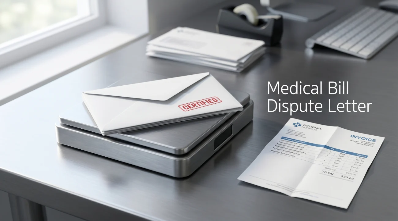 Medical Bill Dispute Letter