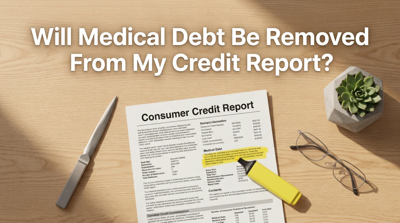 Will Medical Debt Be Removed From Credit Report