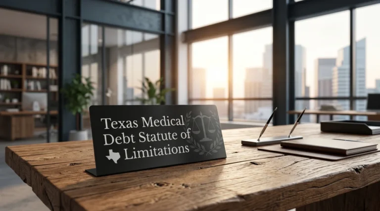 Texas Medical Debt Statute of Limitations: 4 years