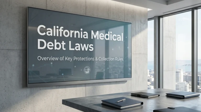 California Medical Debt Laws: What Applies in California